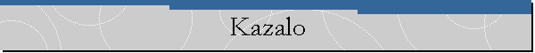 Kazalo